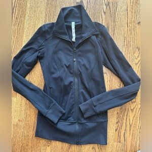 Lululemon in stride jacket black size 4